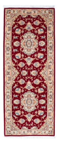 Loper Perzisch tapijt - Tabriz - Royal - 213 x 83 cm - donkerrood