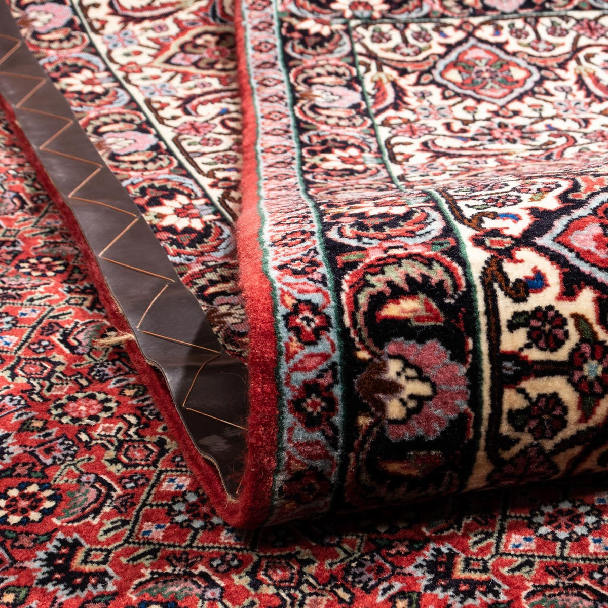 Perzisch tapijt - Bijar - Koninklijk - 338 x 252 cm - rood