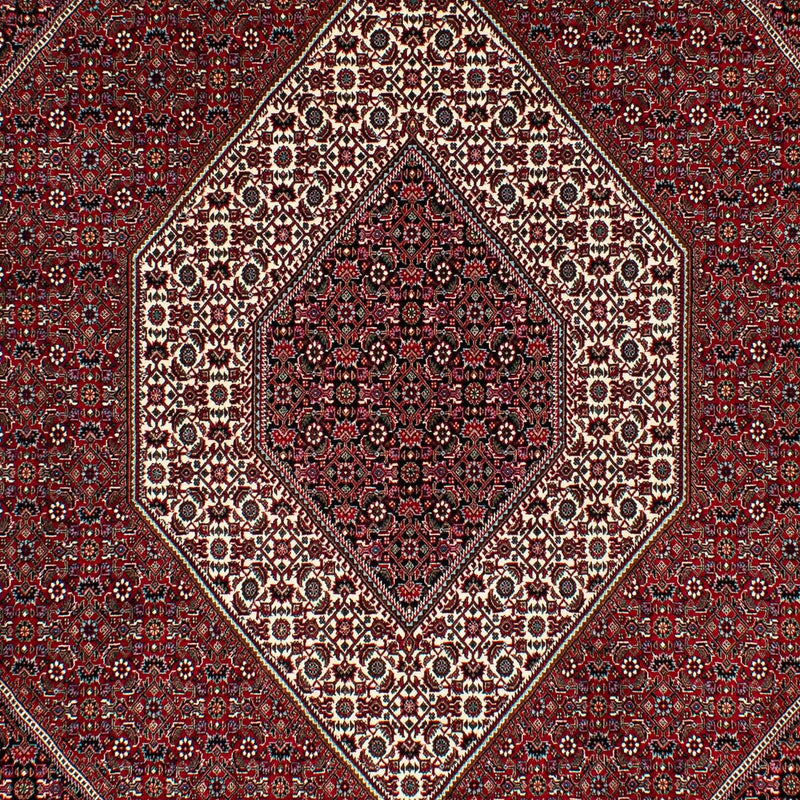 Perzisch tapijt - Bijar - 295 x 202 cm - donkerrood