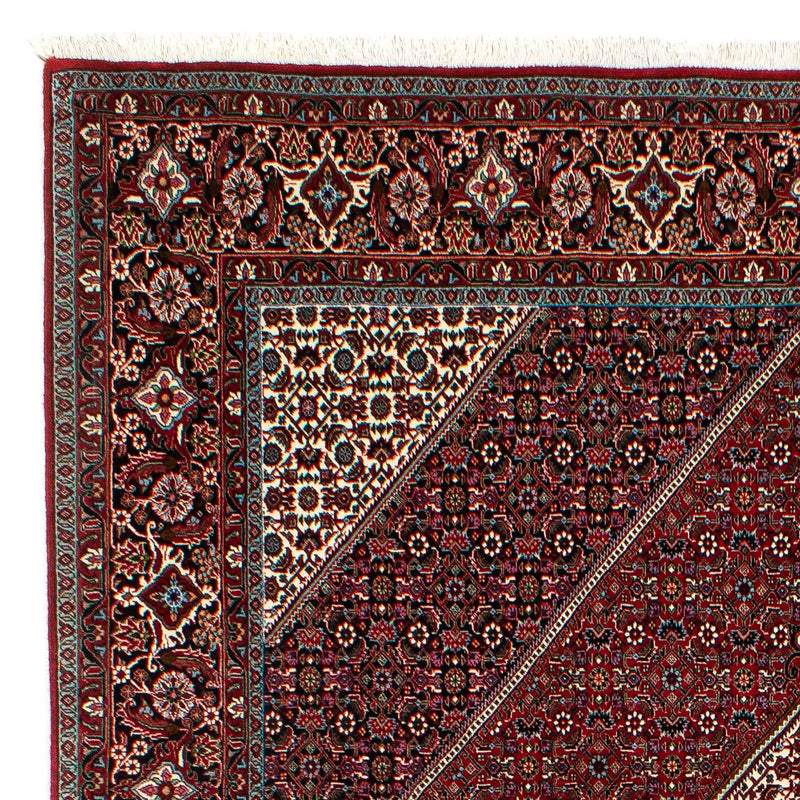 Perzisch tapijt - Bijar - 295 x 202 cm - donkerrood