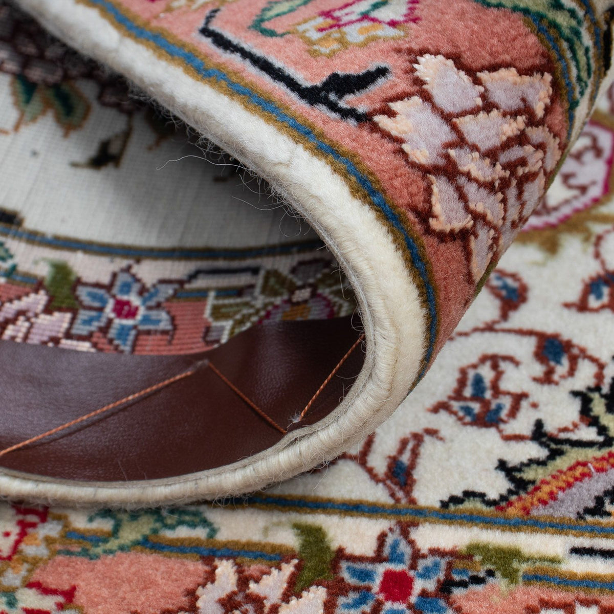 Perzisch tapijt - Tabriz - Royal - 90 x 60 cm - beige