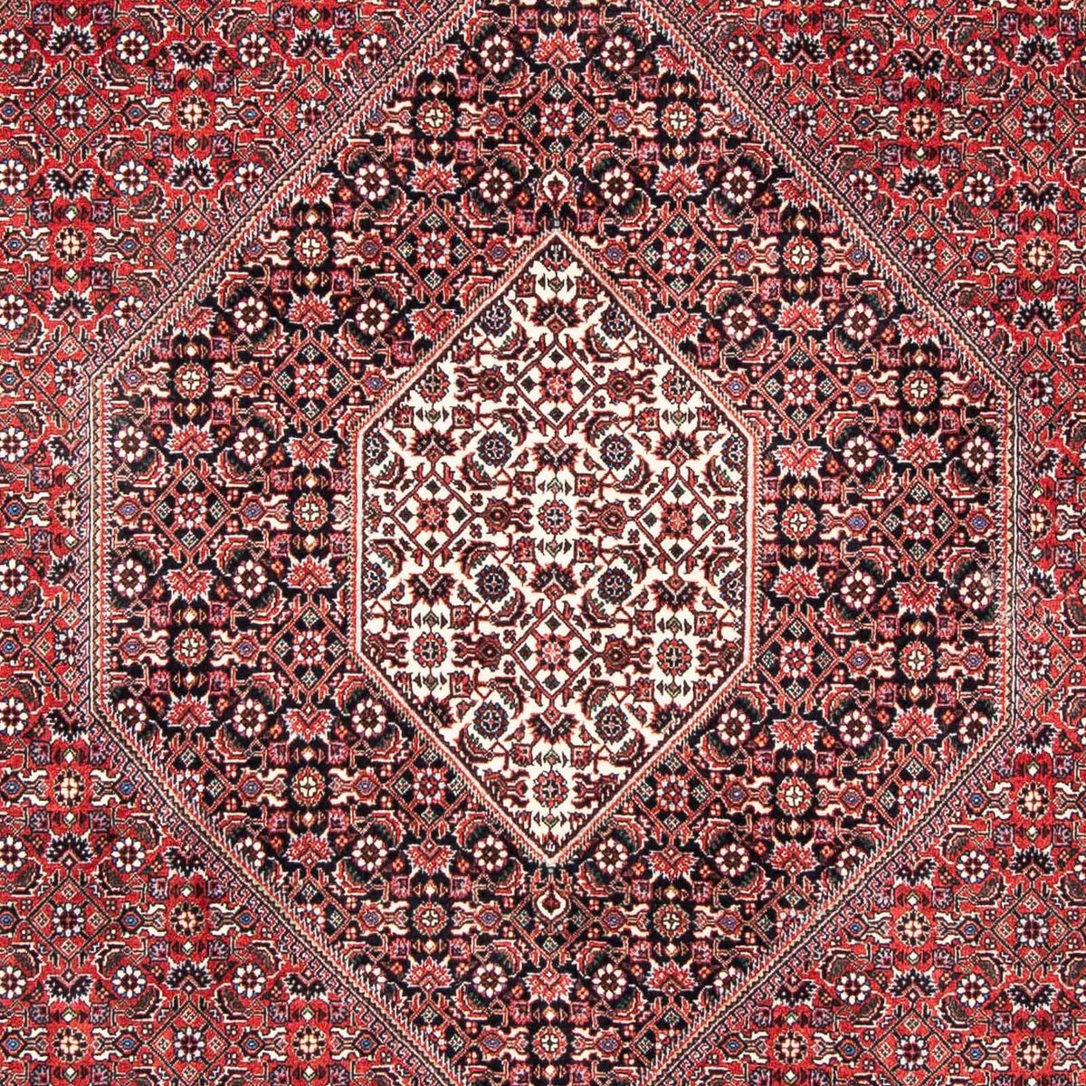 Perzisch tapijt - Bijar - 253 x 174 cm - licht rood