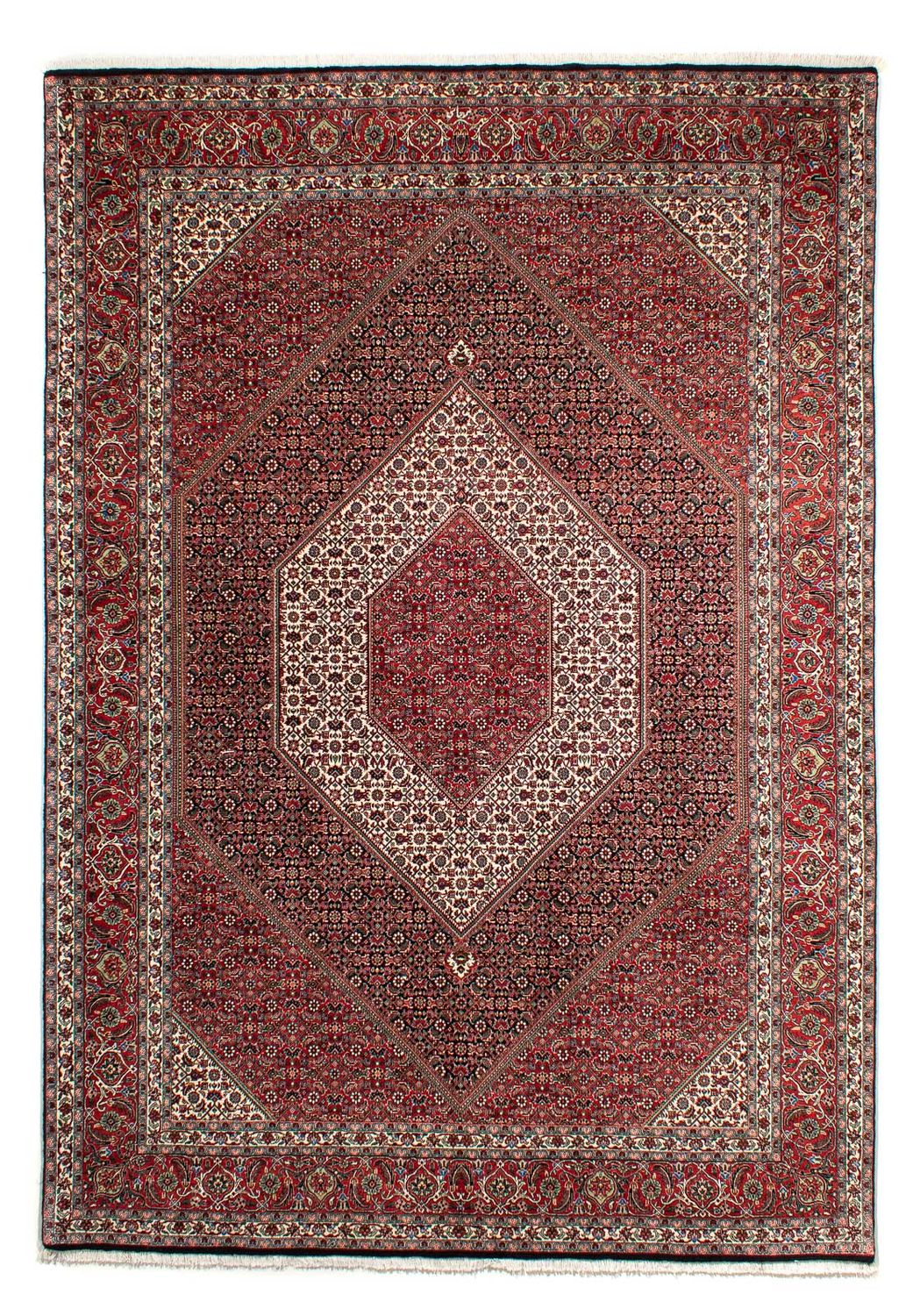 Perzisch tapijt - Bijar - 293 x 203 cm - licht rood