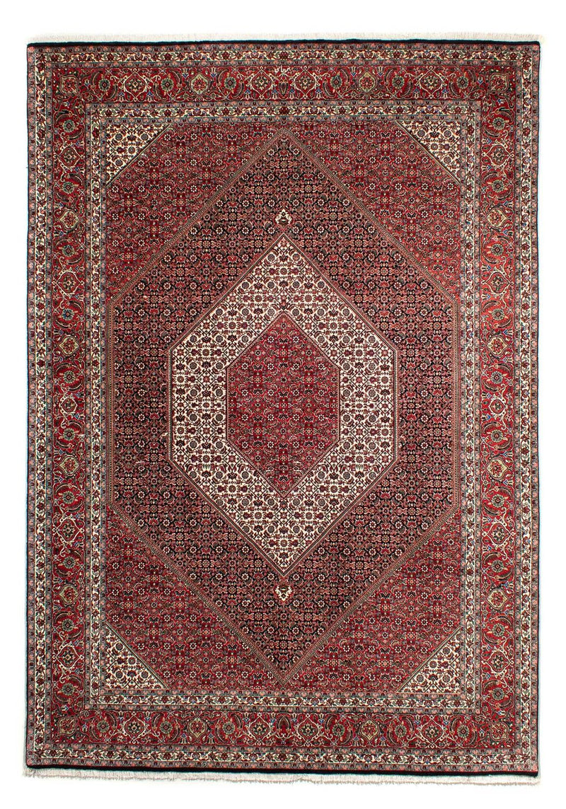 Perzisch tapijt - Bijar - 293 x 203 cm - licht rood