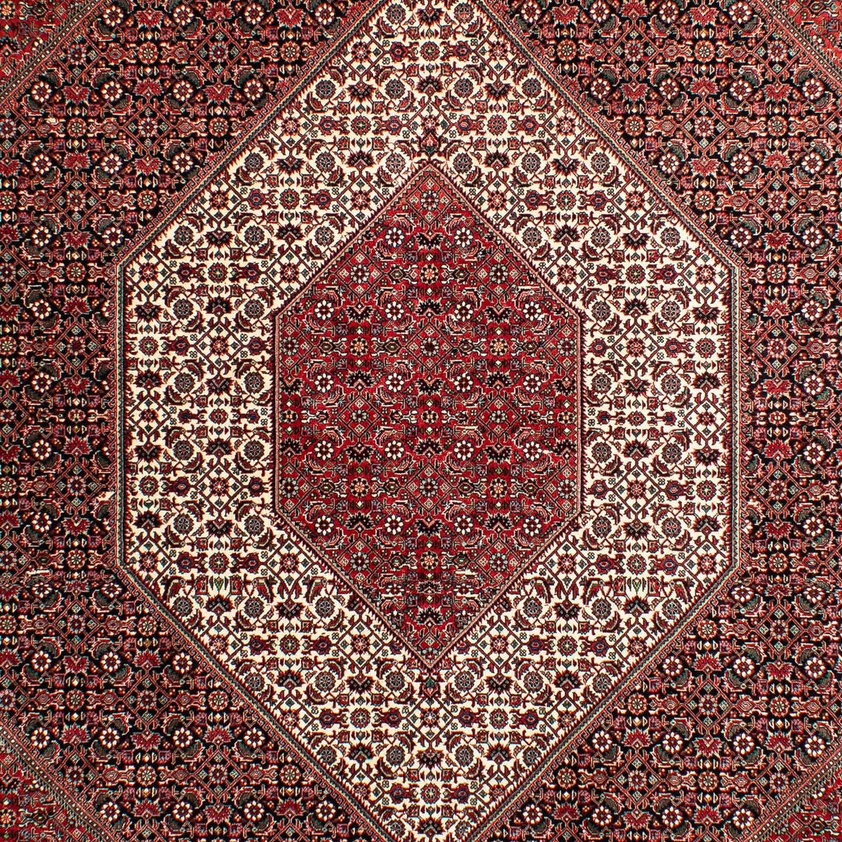 Perzisch tapijt - Bijar - 293 x 203 cm - licht rood