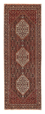 Loper Perzisch tapijt - Bijar - 225 x 69 cm - veelkleurig
