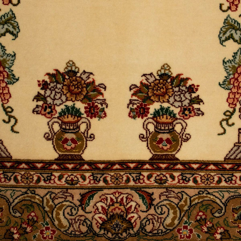 Perzisch tapijt - Tabriz - Royal - 153 x 103 cm - beige