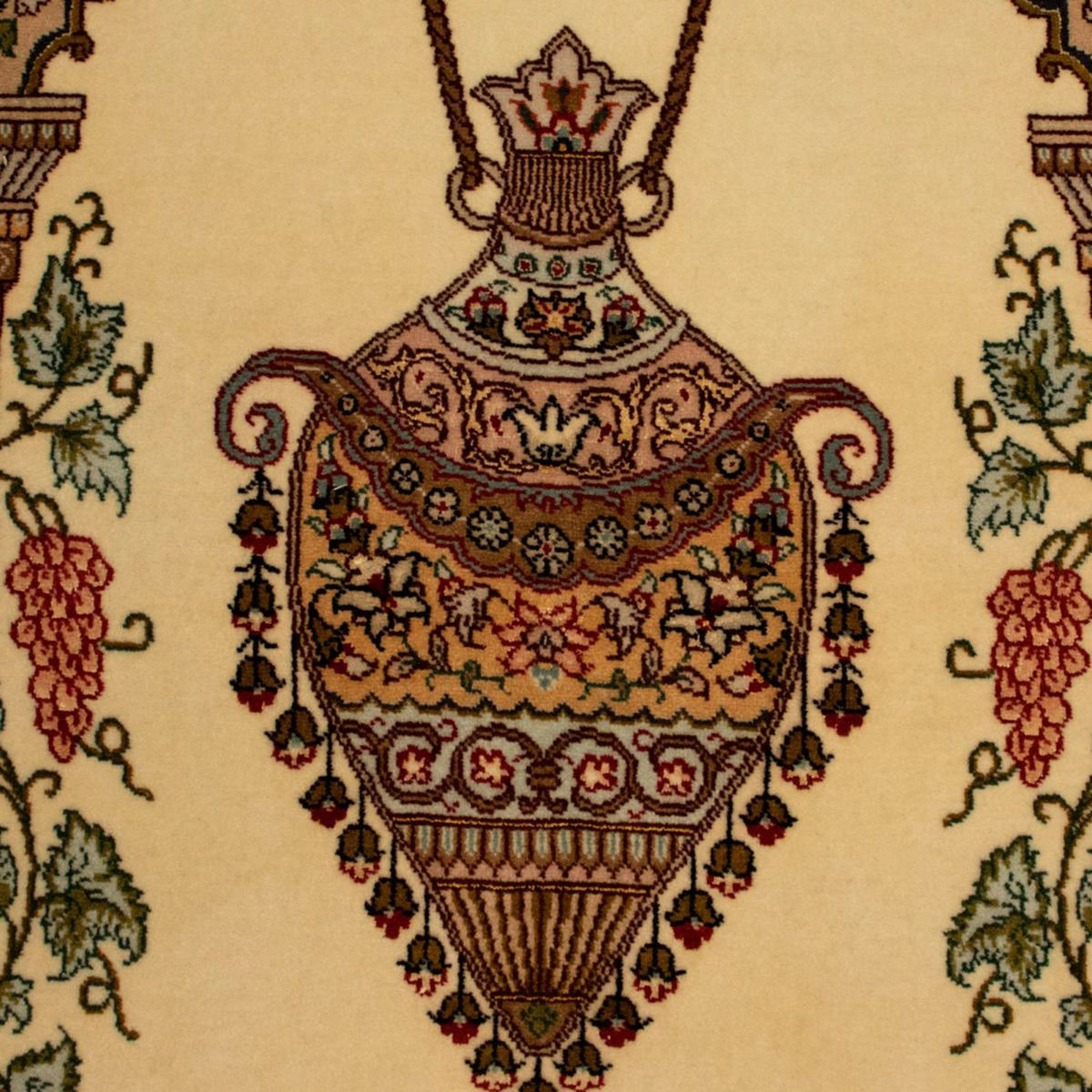 Perzisch tapijt - Tabriz - Royal - 153 x 103 cm - beige