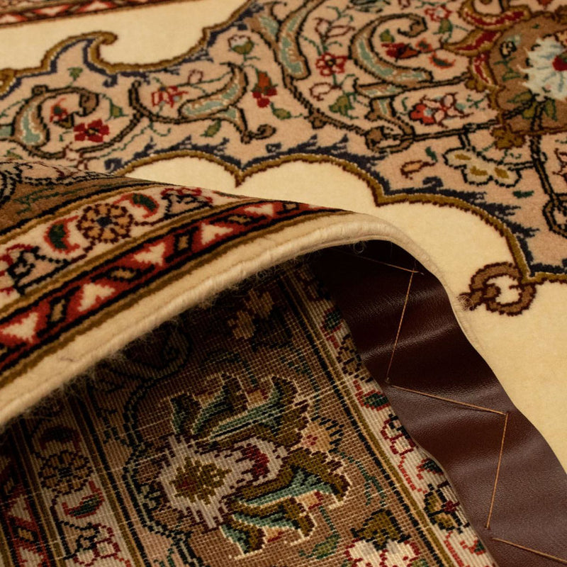 Perzisch tapijt - Tabriz - Royal - 153 x 103 cm - beige