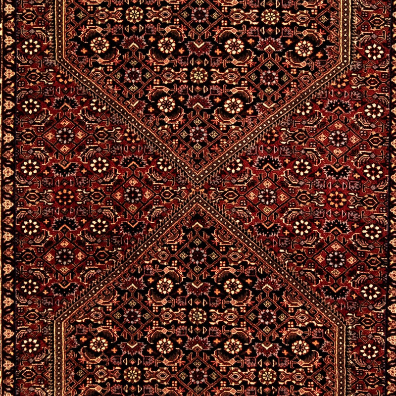 Loper Perzisch tapijt - Bijar - 292 x 84 cm - donkerrood