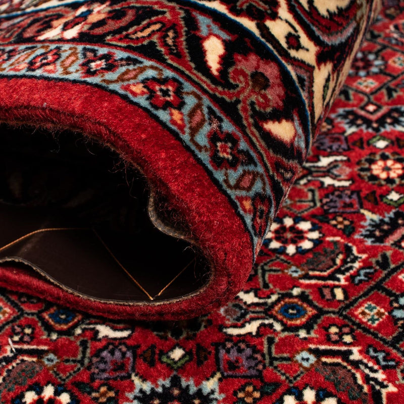 Perzisch tapijt - Bijar - 242 x 203 cm - donkerrood