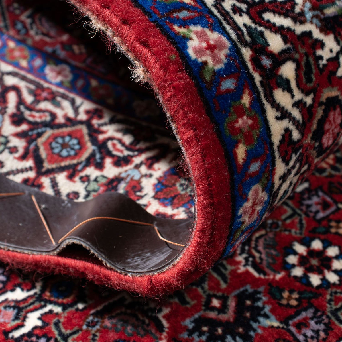 Loper Perzisch tapijt - Bijar - 295 x 86 cm - roest