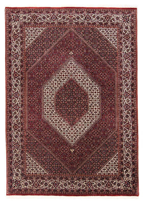 Perzisch tapijt - Bijar - 238 x 171 cm - donkerrood