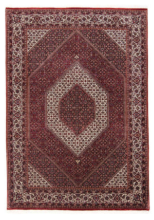 Perzisch tapijt - Bijar - 238 x 171 cm - donkerrood