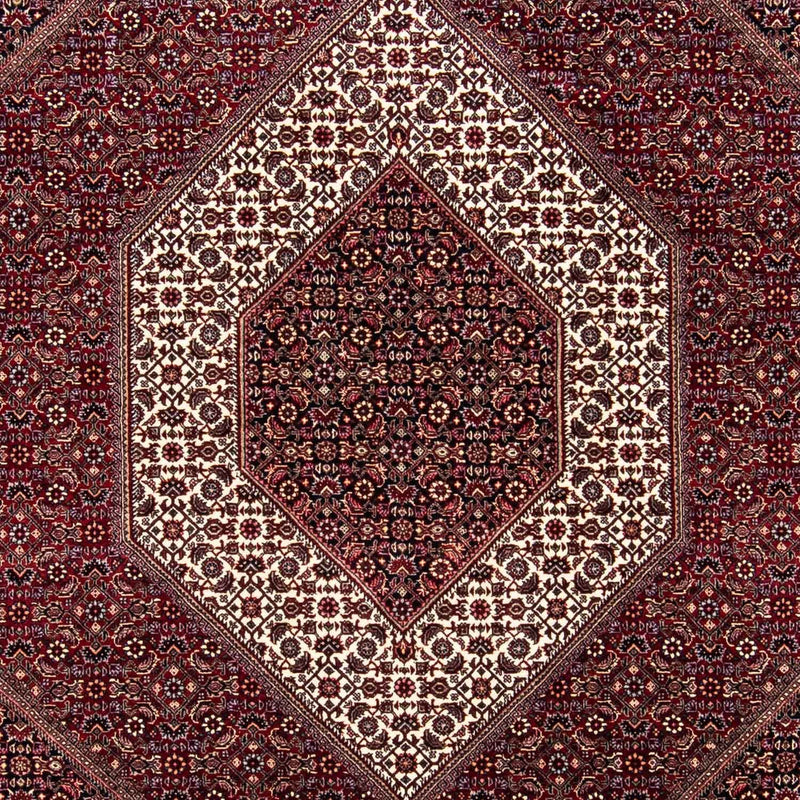 Perzisch tapijt - Bijar - 238 x 171 cm - donkerrood