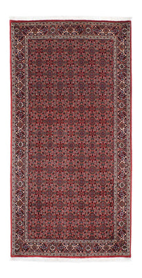 Loper Perzisch tapijt - Bijar - 204 x 99 cm - rood