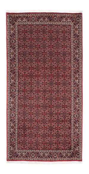 Loper Perzisch tapijt - Bijar - 204 x 99 cm - rood