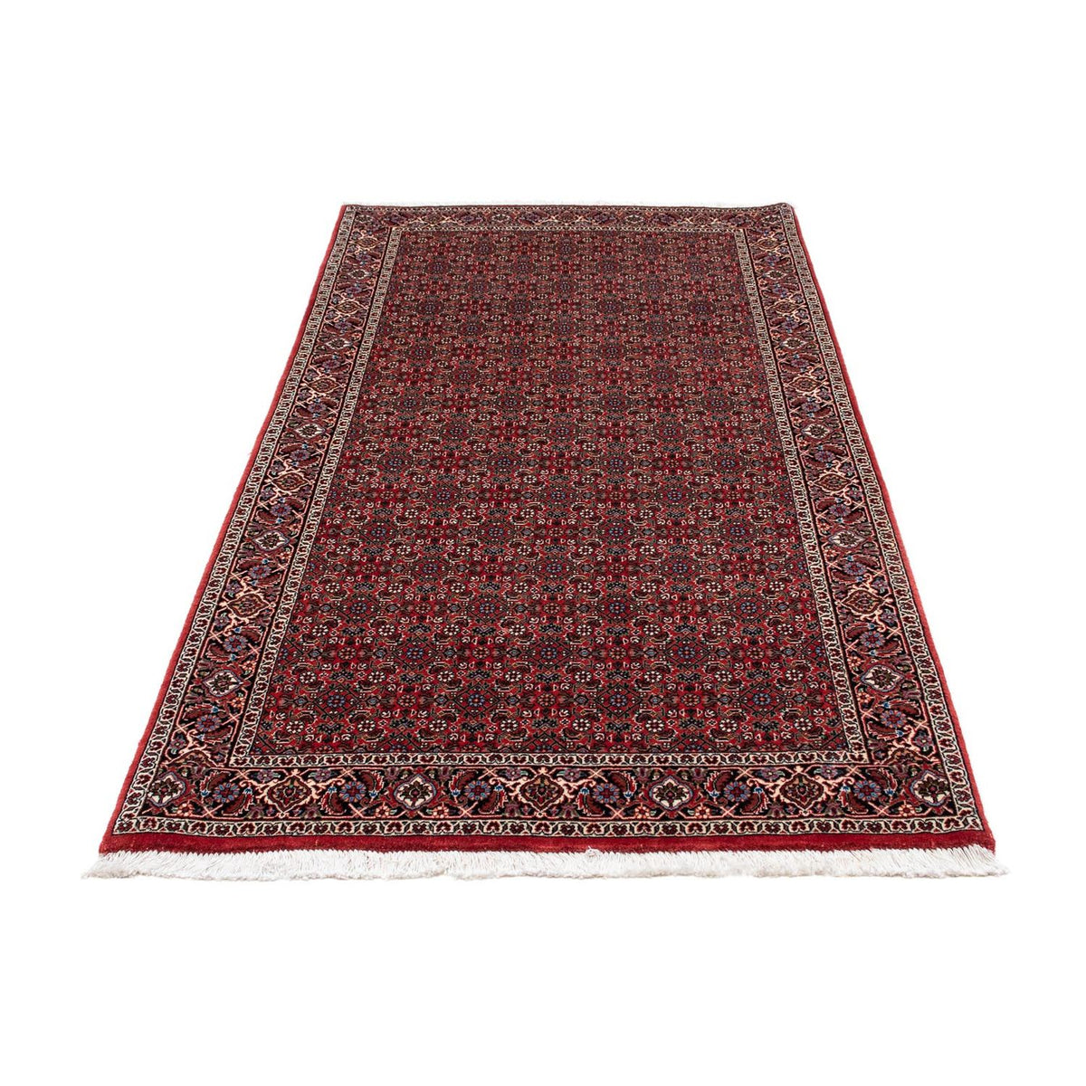 Loper Perzisch tapijt - Bijar - 204 x 99 cm - rood