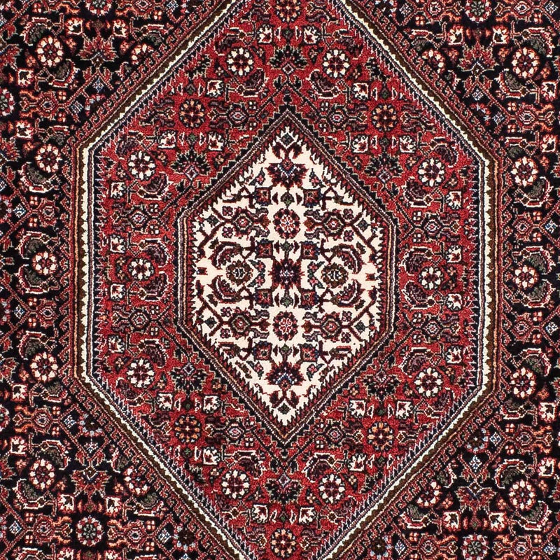 Loper Perzisch tapijt - Bijar - 203 x 100 cm - donkerblauw