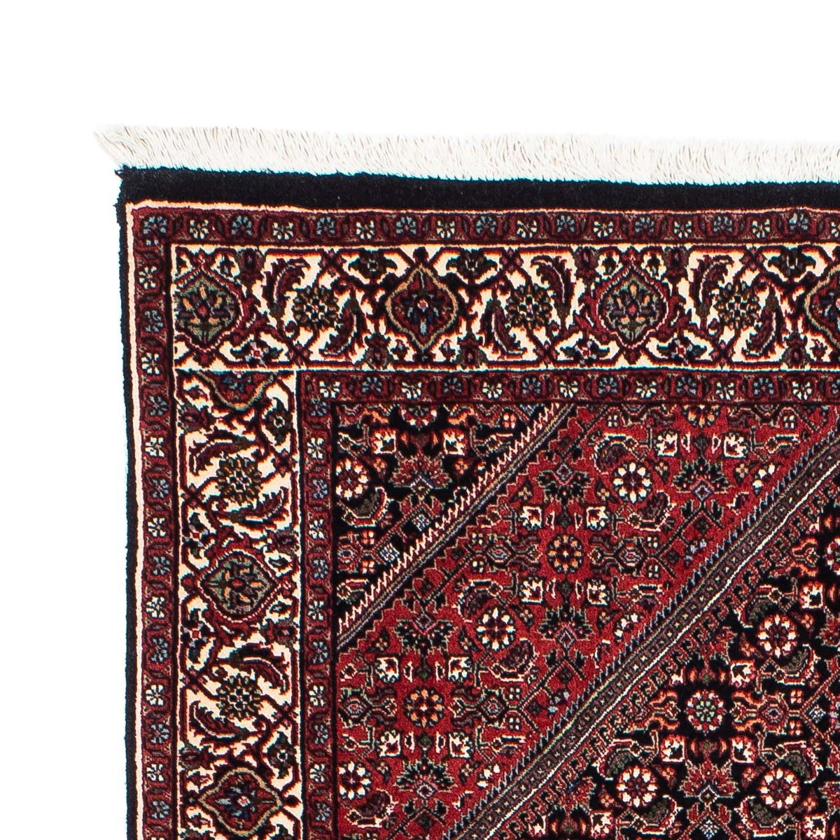 Loper Perzisch tapijt - Bijar - 203 x 100 cm - donkerblauw