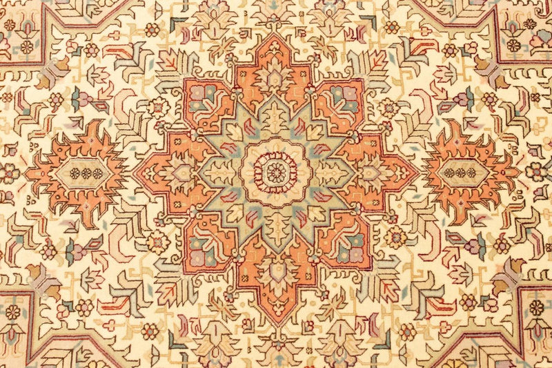 Perzisch tapijt - Tabriz - Royal - 148 x 101 cm - beige