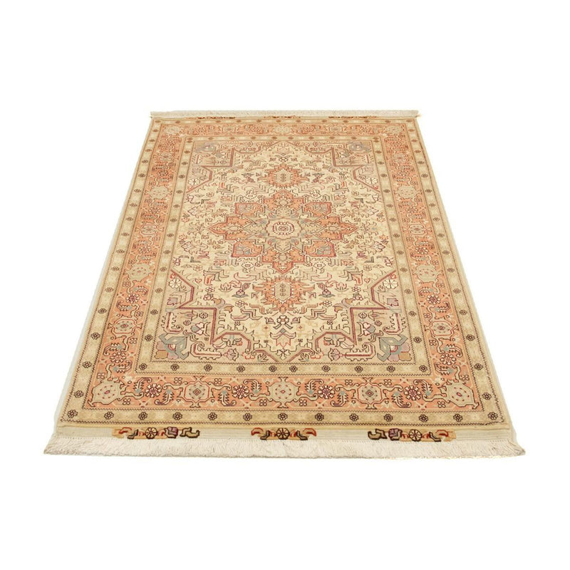 Perzisch tapijt - Tabriz - Royal - 148 x 101 cm - beige