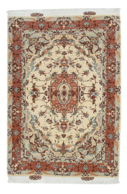 Perzisch tapijt - Tabriz - Royal - 151 x 103 cm - beige