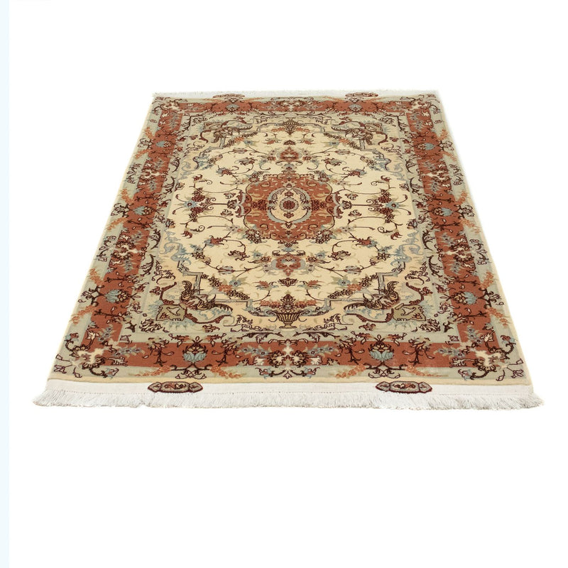 Perzisch tapijt - Tabriz - Royal - 151 x 103 cm - beige