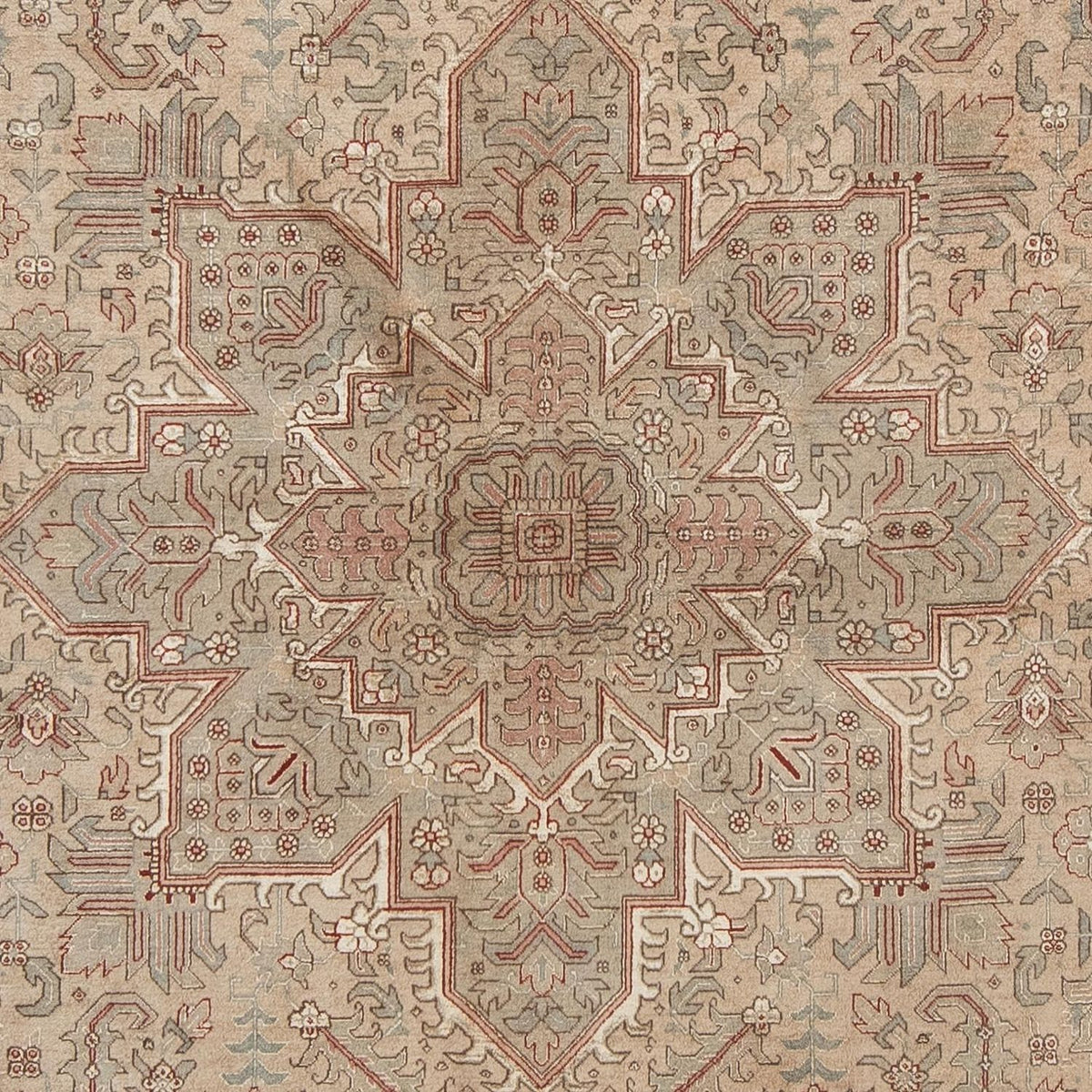 Perzisch tapijt - Tabriz - Royal - 296 x 198 cm - lichtbruin