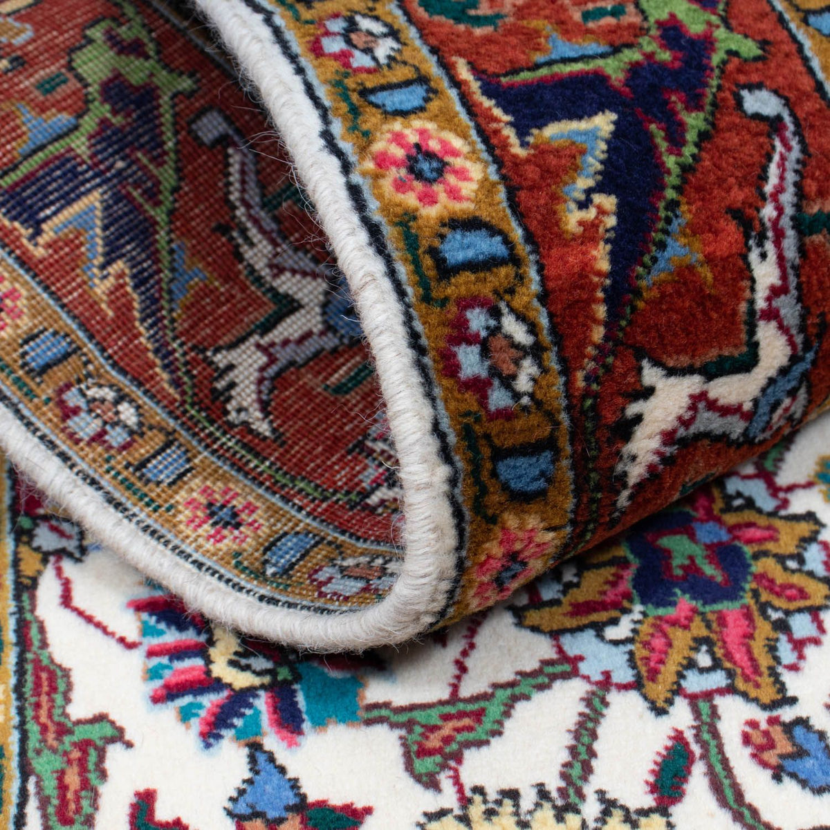 Perzisch tapijt - Tabriz - Royal - 158 x 96 cm - beige