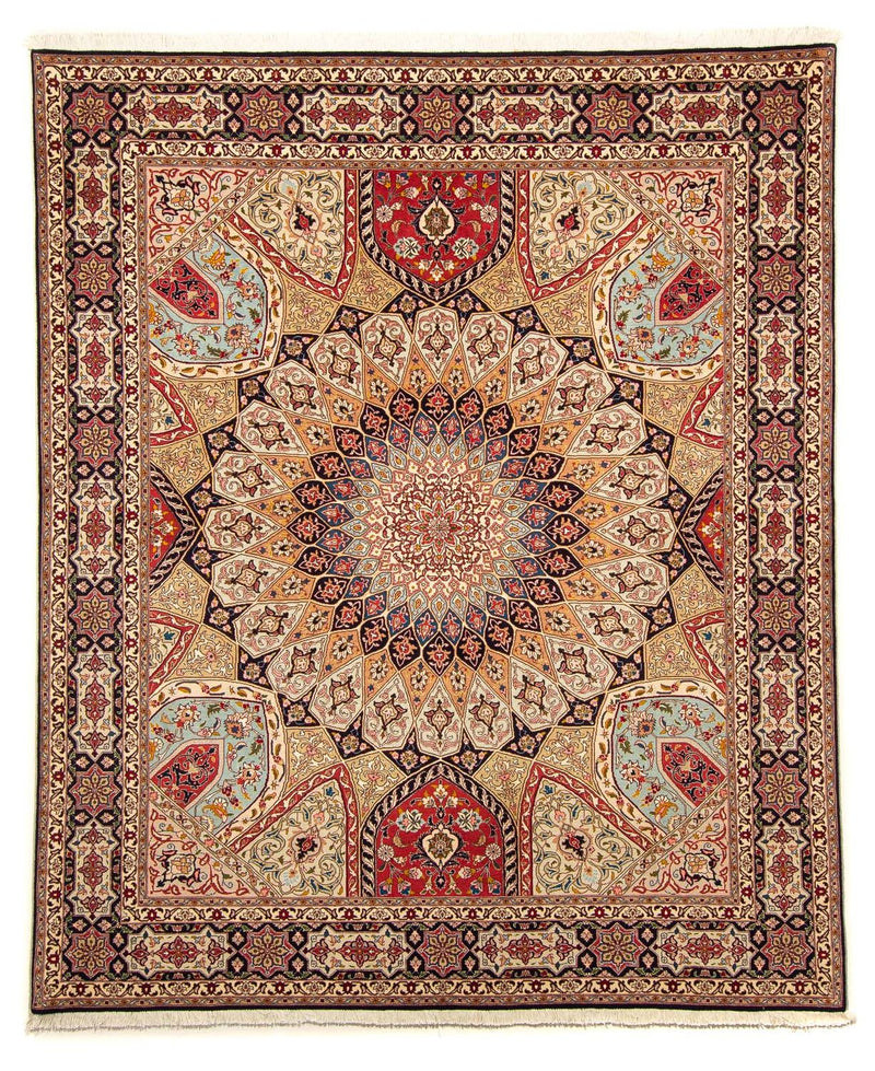 Perzisch tapijt - Tabriz - Royal - 246 x 205 cm - veelkleurig
