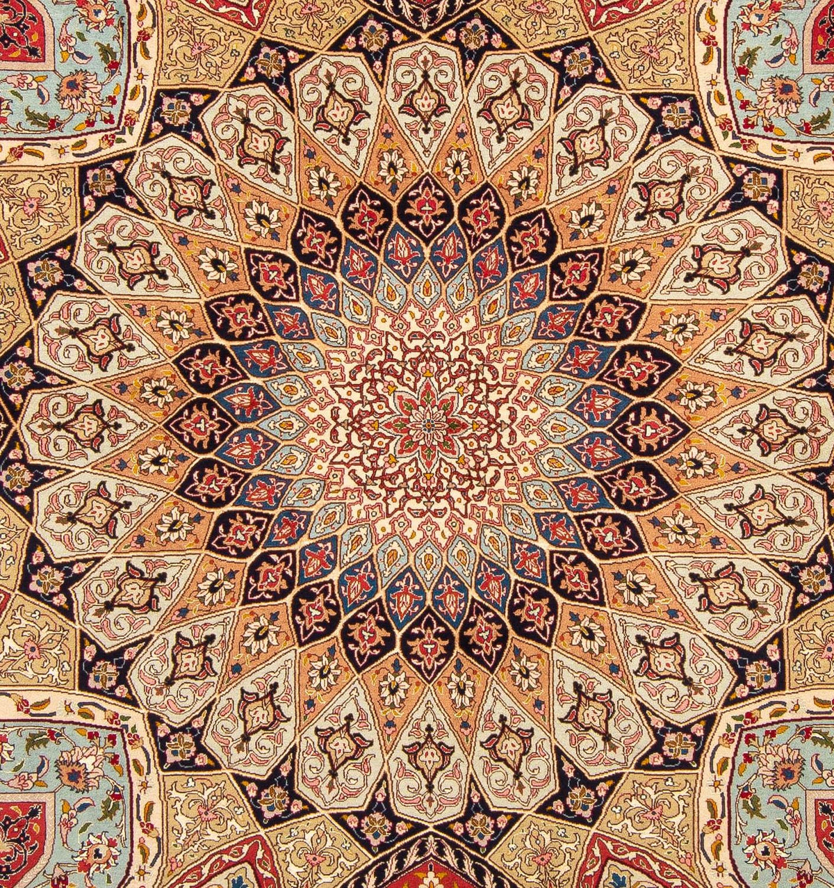 Perzisch tapijt - Tabriz - Royal - 246 x 205 cm - veelkleurig