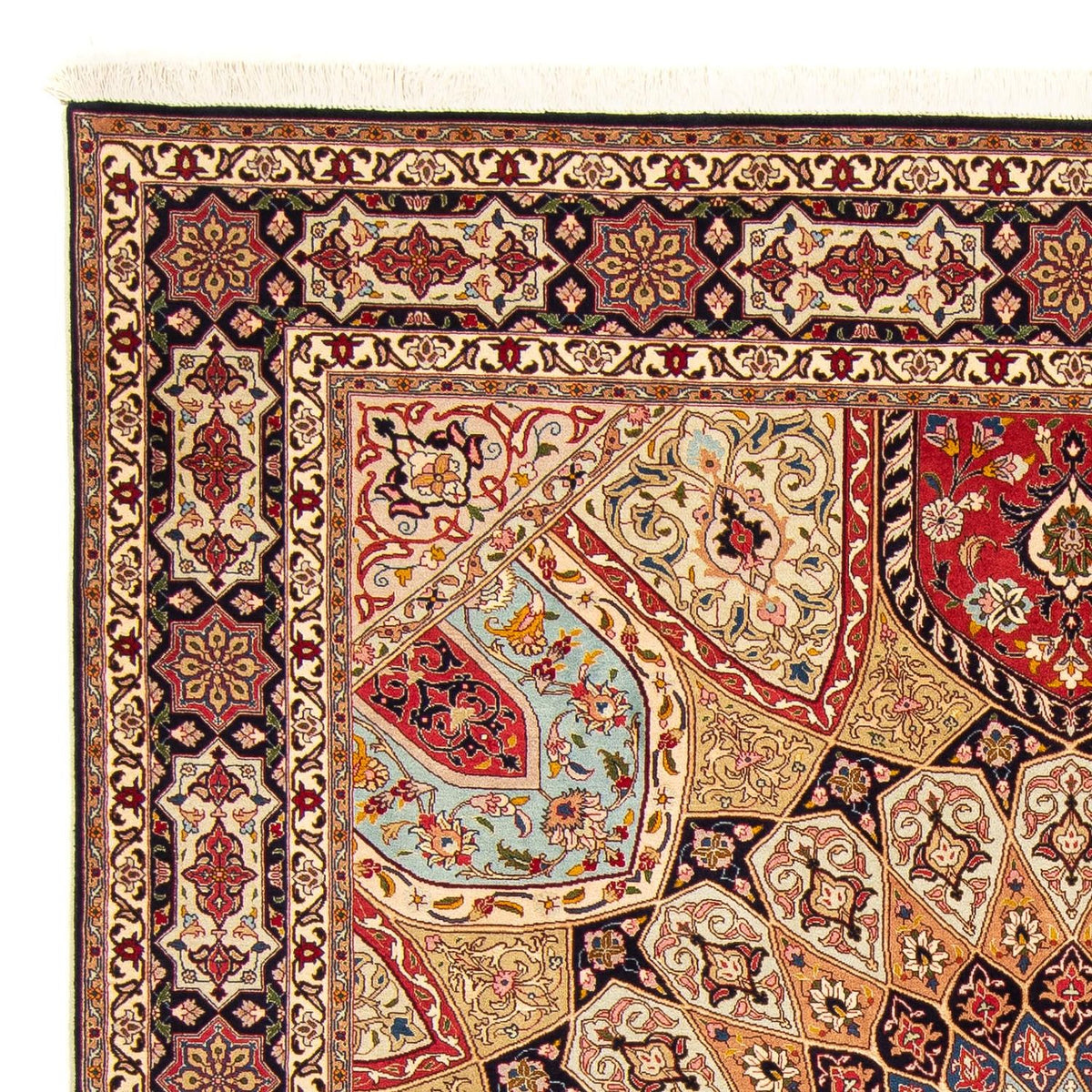 Tabriz - 50 Raj Tapijt 205x246cm - Perzisch tapijt