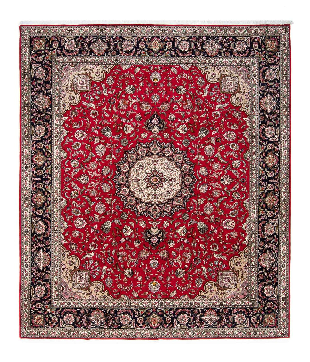 Perzisch tapijt - Tabriz - Royal - 302 x 248 cm - rood