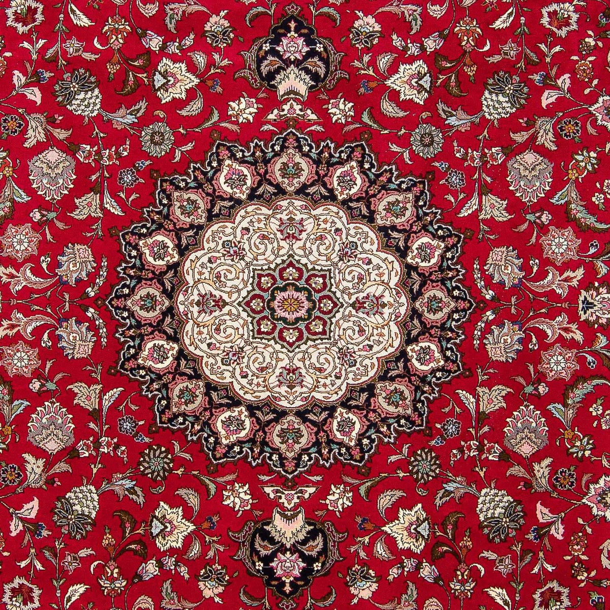Perzisch tapijt - Tabriz - Royal - 302 x 248 cm - rood