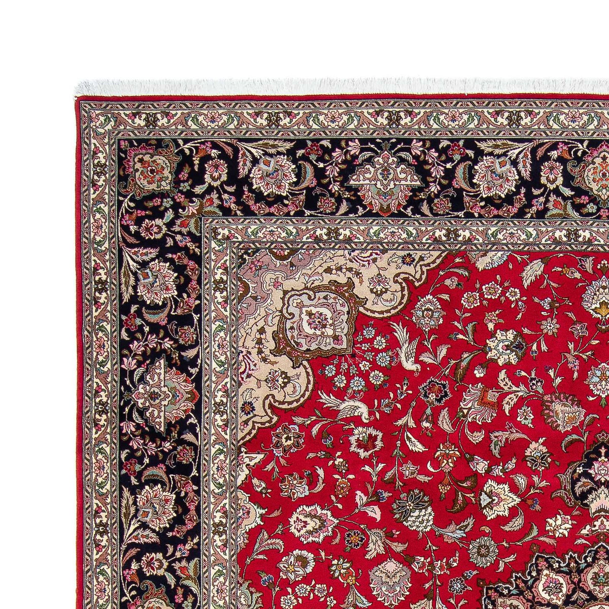 Perzisch tapijt - Tabriz - Royal - 302 x 248 cm - rood