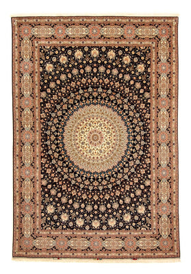 Perzisch tapijt - Tabriz - Royal - 338 x 248 cm - donkerblauw