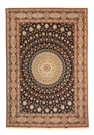 Perzisch tapijt - Tabriz - Royal - 338 x 248 cm - donkerblauw
