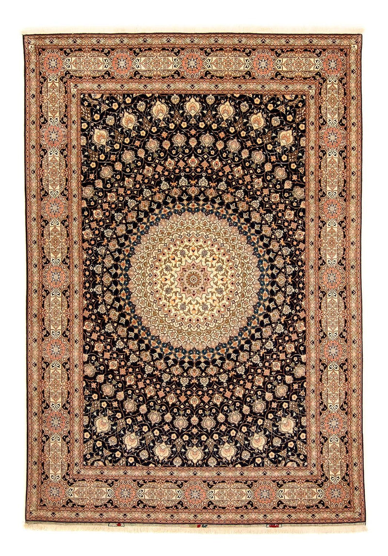 Perzisch tapijt - Tabriz - Royal - 338 x 248 cm - donkerblauw