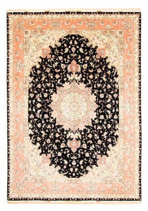 Perzisch tapijt - Tabriz - Royal - 397 x 297 cm - beige