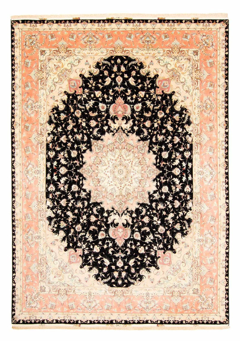 Perzisch tapijt - Tabriz - Royal - 397 x 297 cm - beige