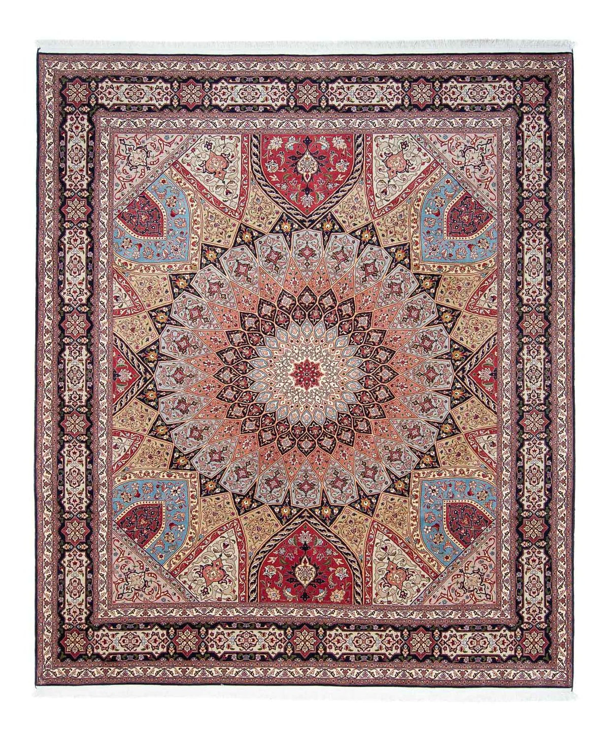 Perzisch tapijt - Tabriz - Royal - 298 x 253 cm - veelkleurig