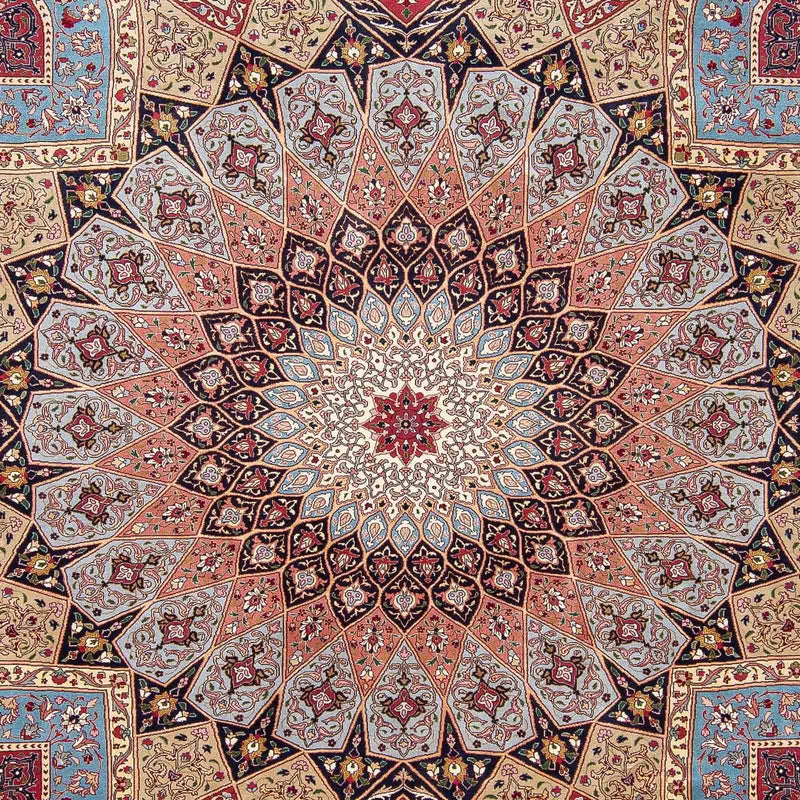 Perzisch tapijt - Tabriz - Royal - 298 x 253 cm - veelkleurig