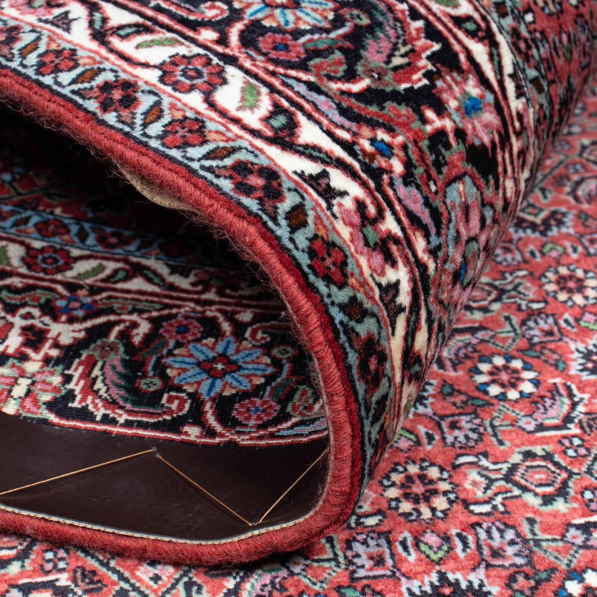 Perzisch tapijt - Bijar - 216 x 128 cm - licht rood