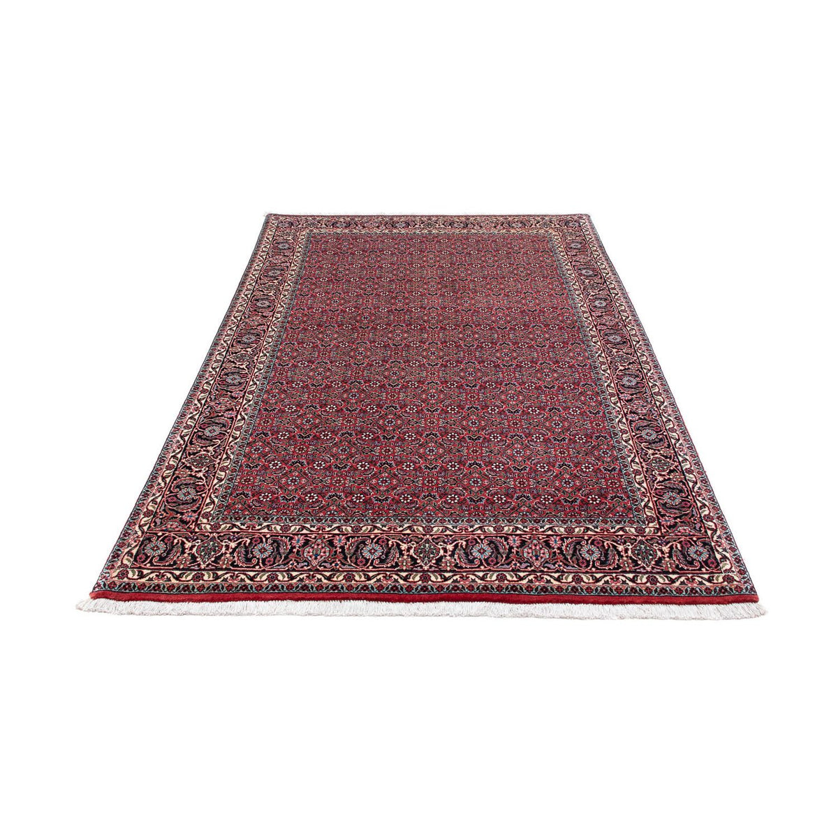 Perzisch tapijt - Bijar - 216 x 128 cm - licht rood
