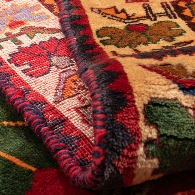 Perzisch Tapijt - Nomadisch - 188 x 108 cm - rood