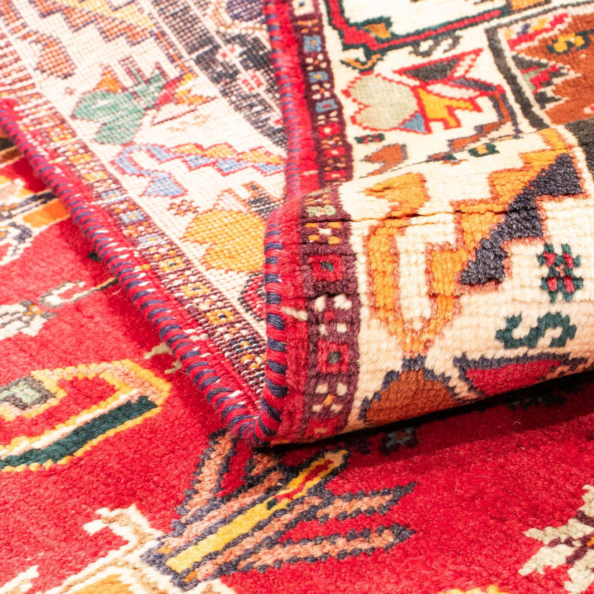 Perzisch Tapijt - Nomadisch - 158 x 111 cm - rood