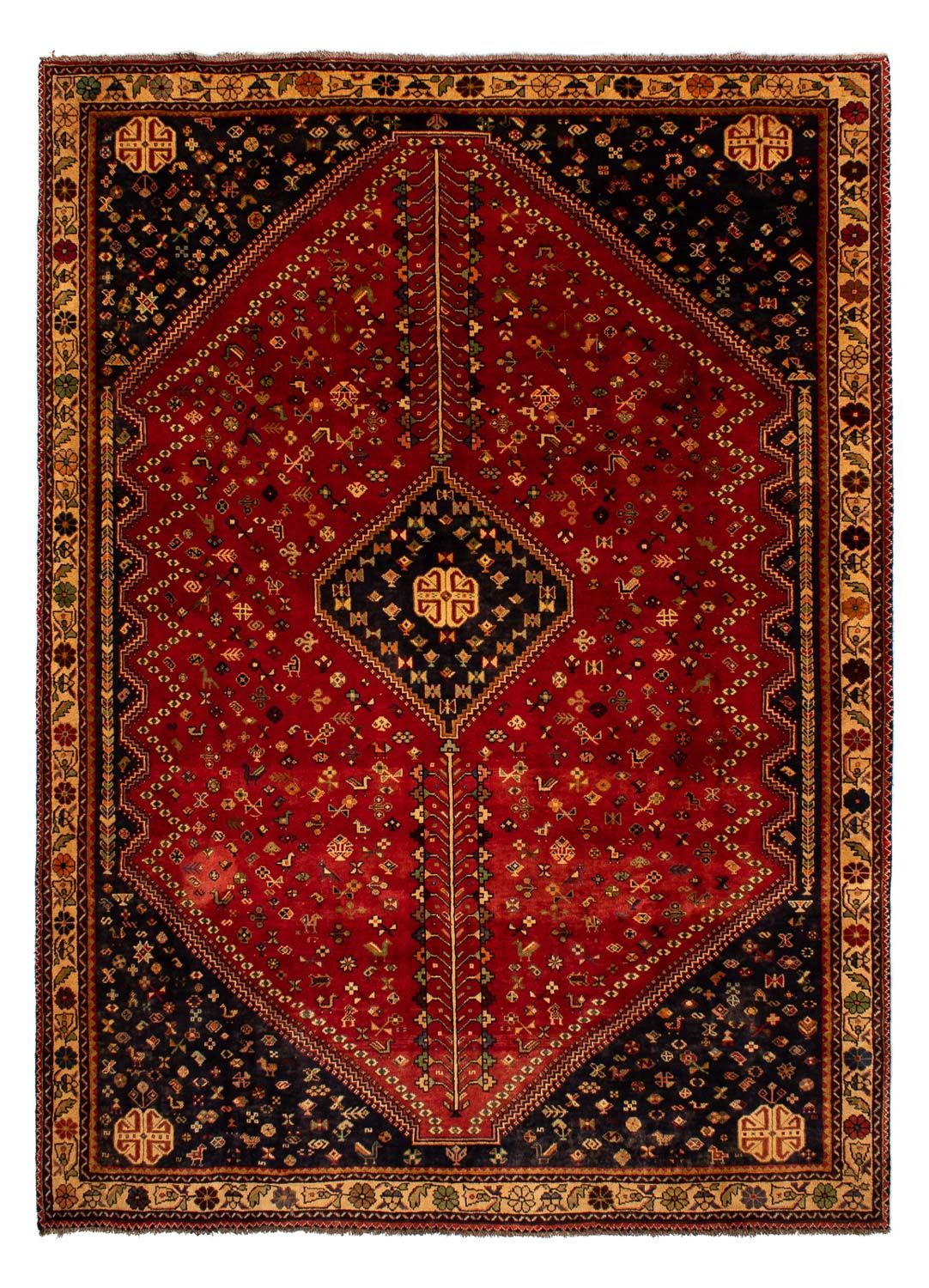 Perzisch Tapijt - Nomadisch - 302 x 214 cm - donkerrood