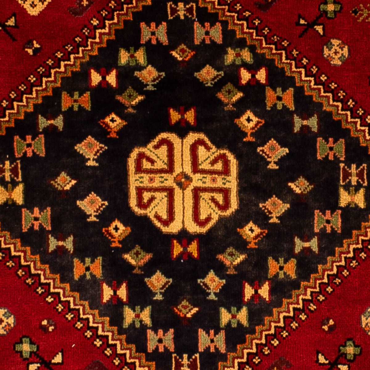 Perzisch Tapijt - Nomadisch - 302 x 214 cm - donkerrood