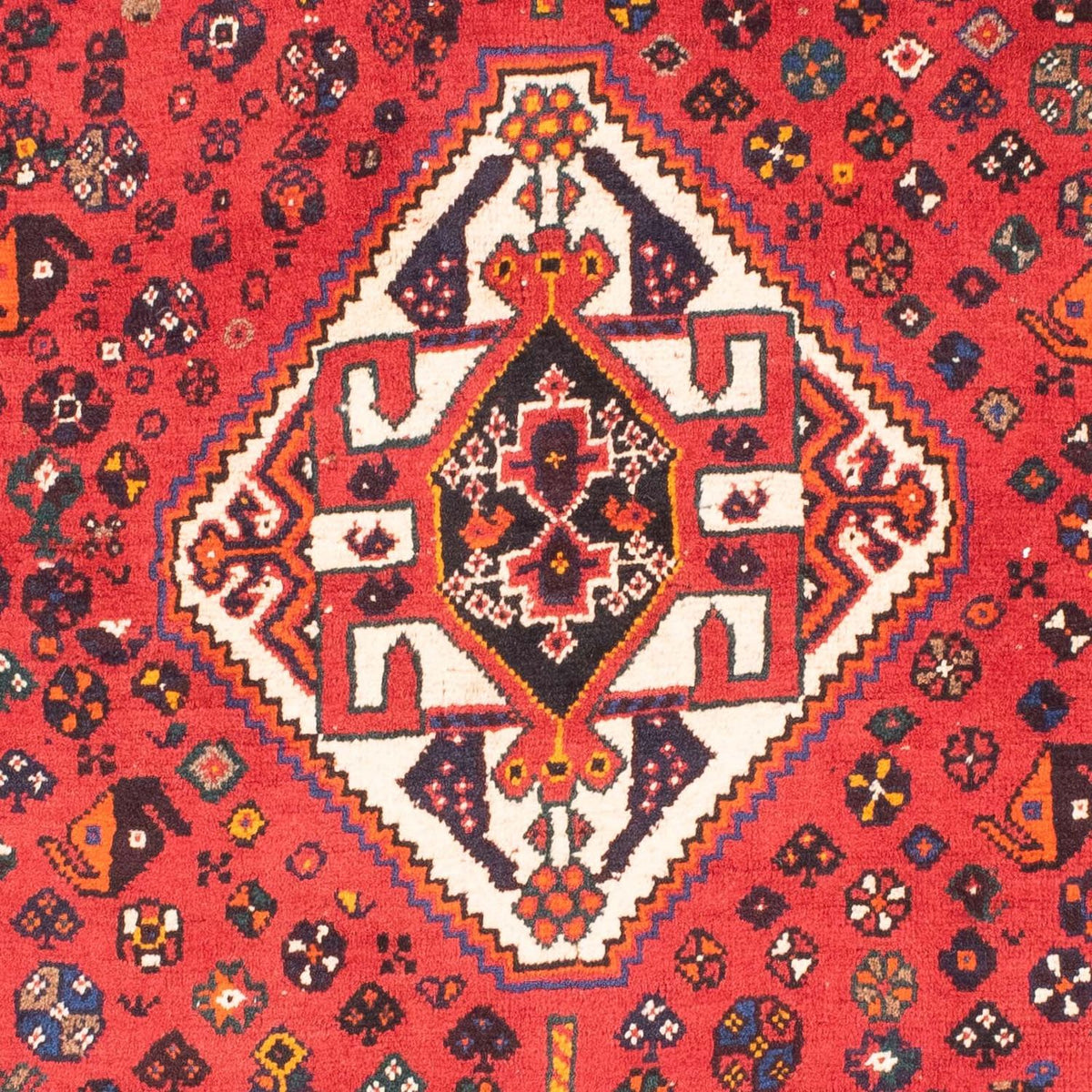 Perzisch Tapijt - Nomadisch - 171 x 118 cm - donkerrood